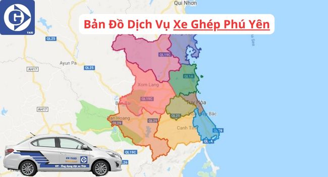 Xe Ghép Phú Yên Tải App GVTaxi