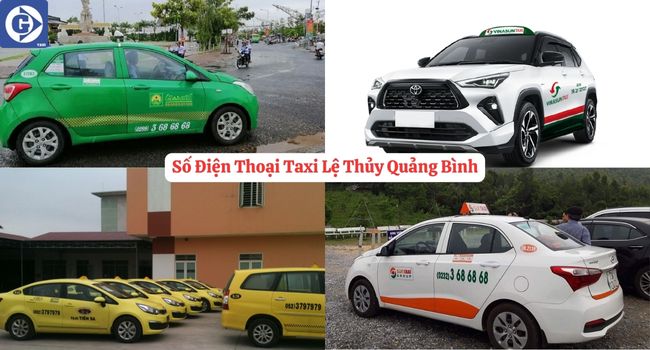 Số Điện Thoại Taxi Lệ Thủy Quảng Bình Tải App GVTaxi