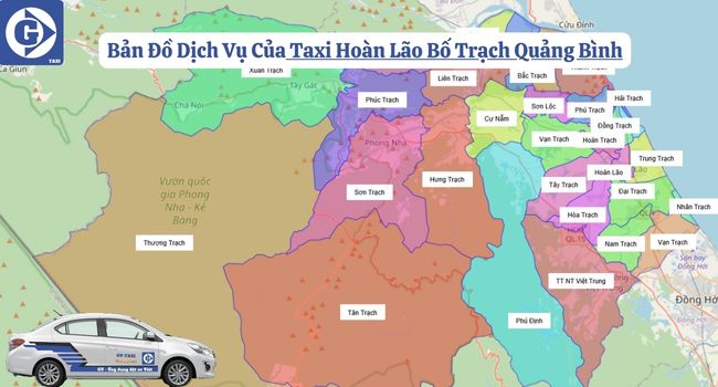 Taxi Hoàn Lão Bố Trạch Quảng Bình Tải App GVTaxi