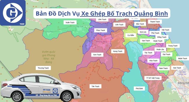 Xe Ghép Bố Trạch Quảng Bình Tải App GVTaxi