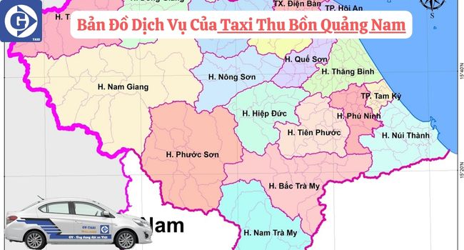 Taxi Thu Bồn Quảng Nam Tải App GVTaxi