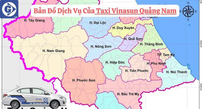 Taxi Vinasun Quảng Nam Tải App GVTaxi