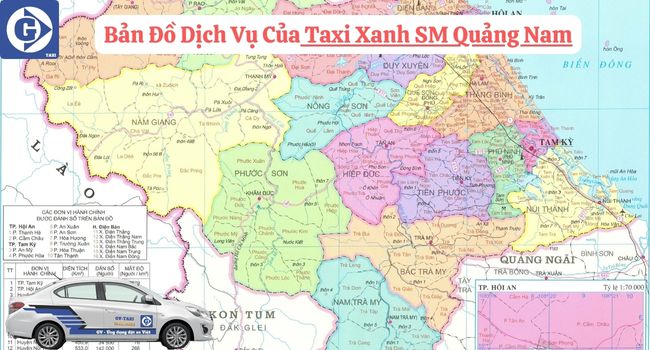 Taxi Xanh SM Quảng Nam Tải App GVTaxi