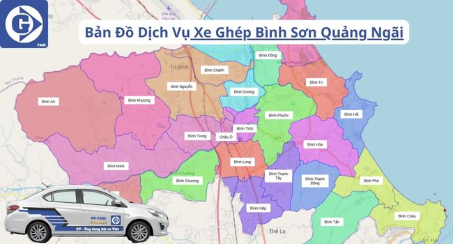 Xe Ghép Bình Sơn Quảng Ngãi Tải App GVTaxi