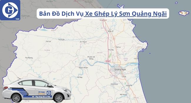 Xe Ghép Lý Sơn Quảng Ngãi Tải App GVTaxi