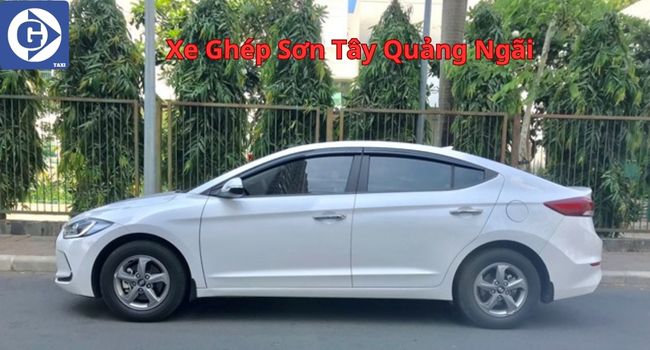 Xe Ghép Sơn Tây Quảng Ngãi Tải App GVTaxi