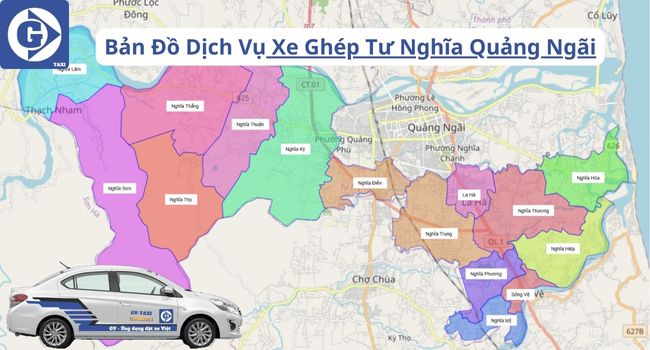 Xe Ghép Tư Nghĩa Quảng Ngãi Tải App GVTaxi