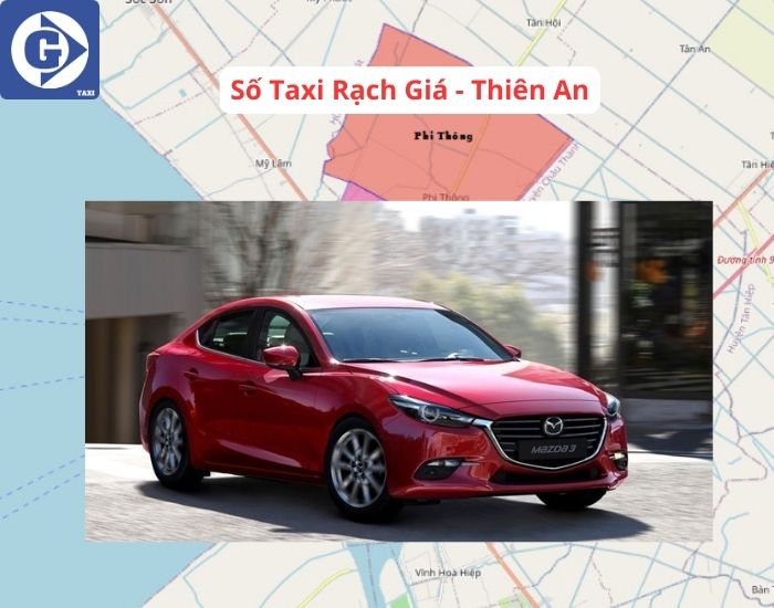 Số Taxi Rạch Giá Tải App GVTaxi 