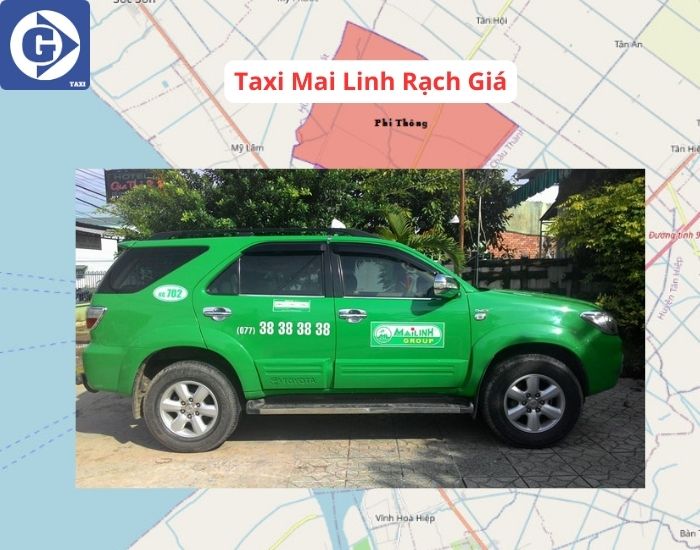 Taxi Mai Linh Rạch Giá Tải App GVTaxi 