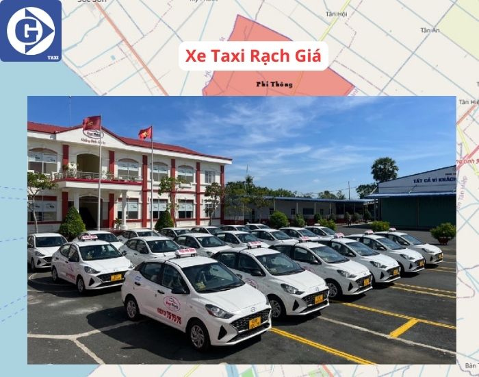 Xe Taxi Rạch Giá Tải App GVTaxi 