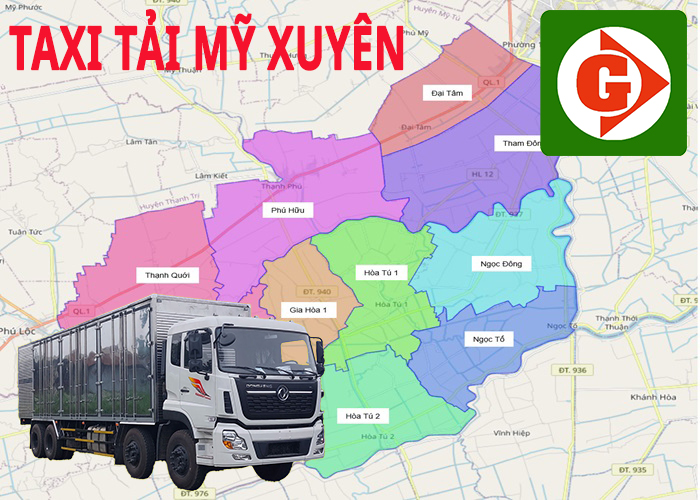 Taxi Tải Mỹ Xuyên Tải App Gv Taxi