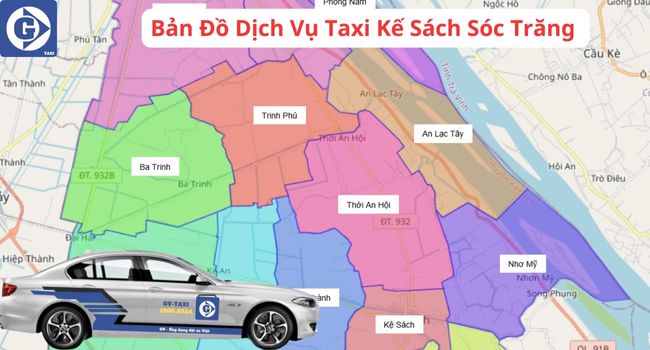 Taxi Kế Sách Sóc Trăng Tải App GVTaxi