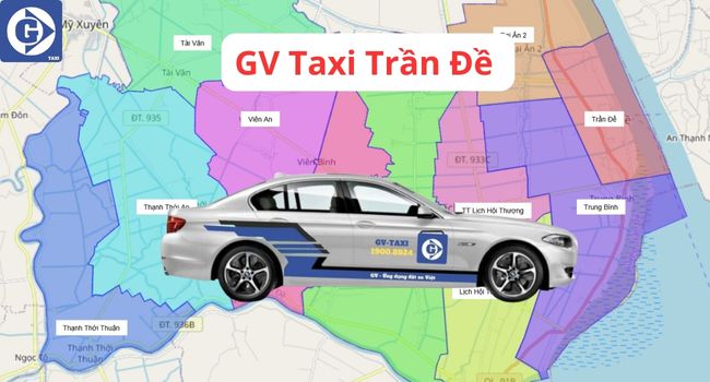 Taxi Trần Đề Sóc Trăng Tải App GVTaxi