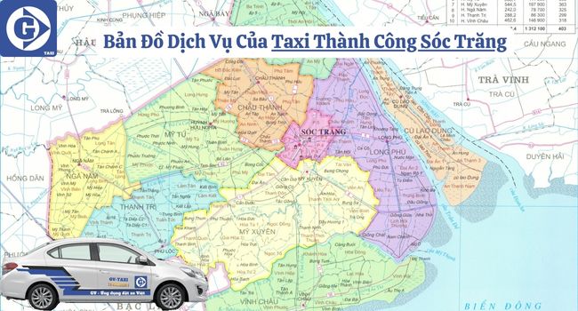 Taxi Thành Công Sóc Trăng Tải App GVTaxi