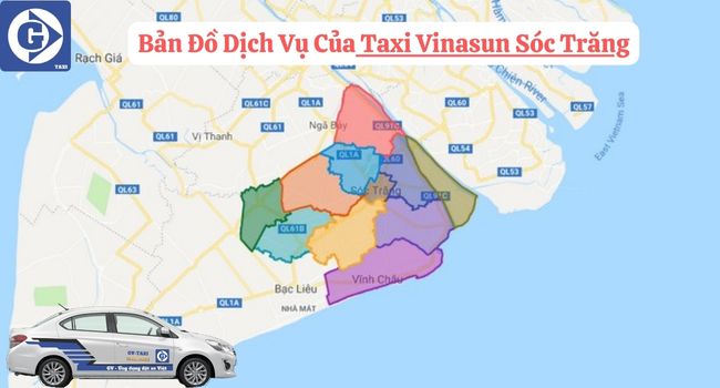 Taxi Vinasun Sóc Trăng Tải App GVTaxi