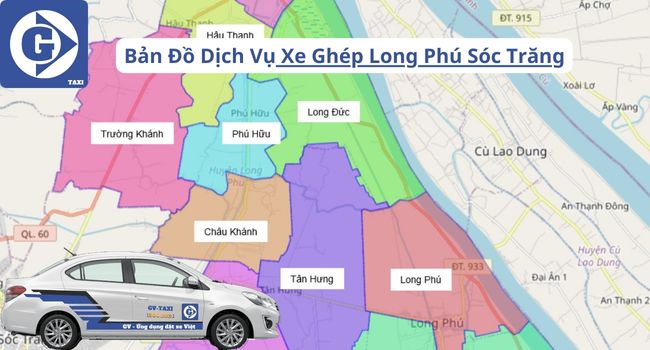 Xe Ghép Long Phú Sóc Trăng Tải App GVTaxi