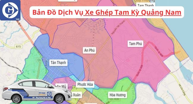 Xe Ghép Tam Kỳ Quảng Nam Tải App GVTaxi