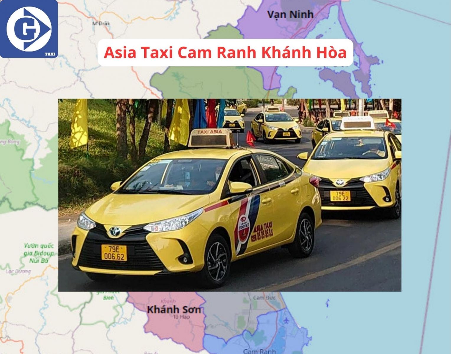 Taxi Cam Ranh Khánh Hòa Tải App GVTaxi