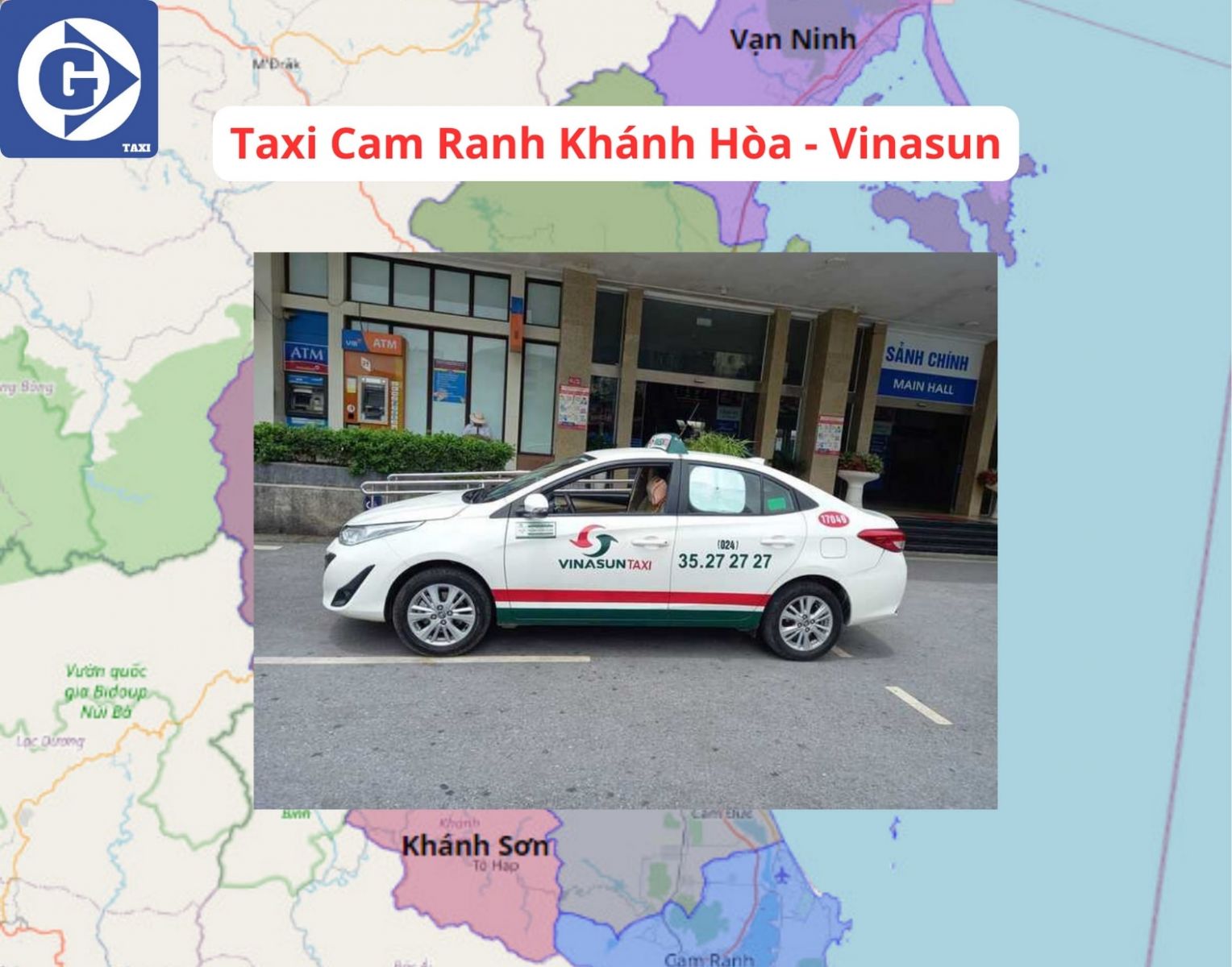 Taxi Cam Ranh Khánh Hòa Tải App GVTaxi