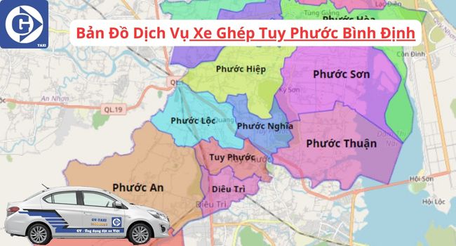 Xe Ghép Tuy Phước Bình Định Tải App GVTaxi