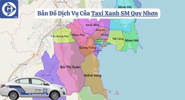 Taxi Xanh SM Quy Nhơn Tải App GVTaxi