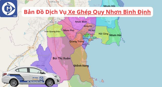 Xe Ghép Quy Nhơn Bình Định Tải App GVTaxi