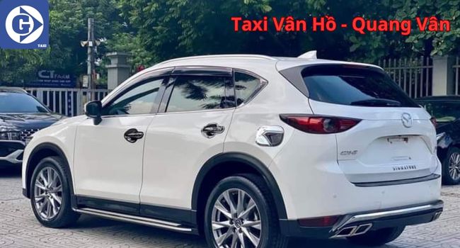 Taxi Vân Hồ Sơn La Tải App GVTaxi