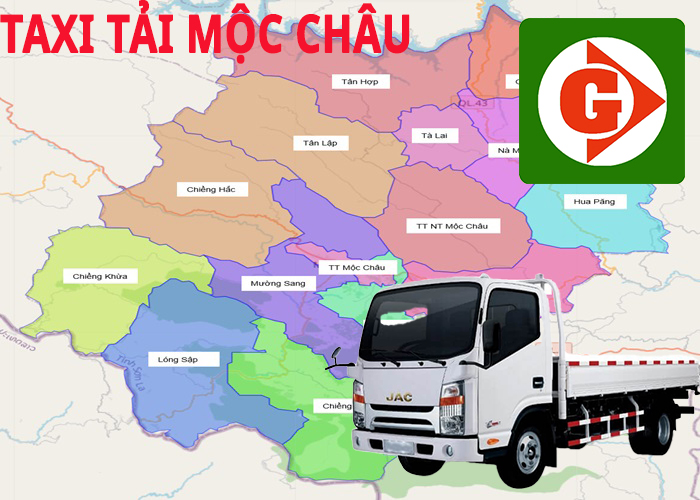 Taxi Tải Mộc Châu Tải App Gv Taxi