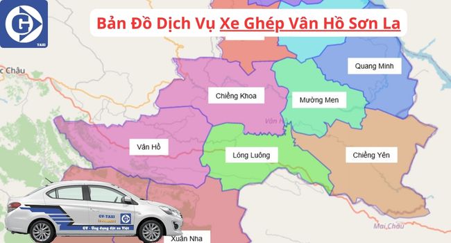 Xe Ghép Vân Hồ Lạng Sơn Tải App GVTaxi