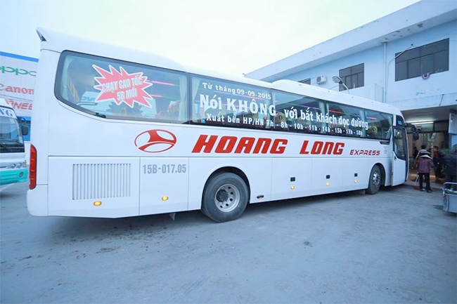 Bảng giá vé xe Tết hãng Hoàng Long Tải App Gv Taxi