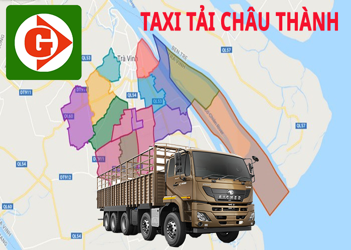 Taxi Tải Châu Thành Trà Vinh Tải App Gv Taxi