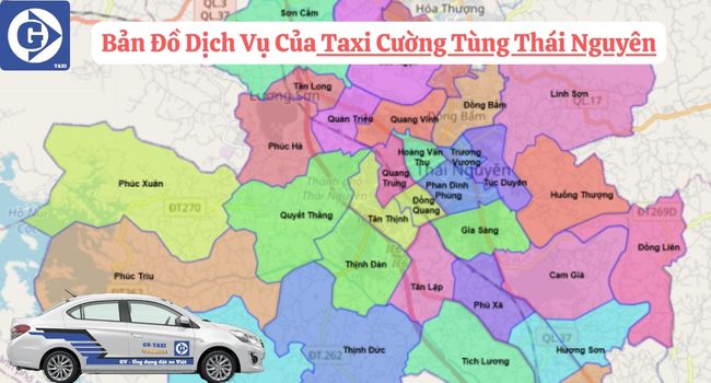 Taxi Cường Tùng Thái Nguyên Tải App GVTaxi