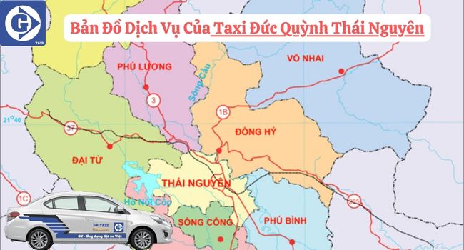 Taxi Đức Quỳnh Thái Nguyên Tải App GVTaxi