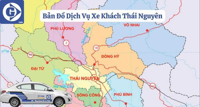 Xe Khách Thái Nguyên Tải App GVTaxi