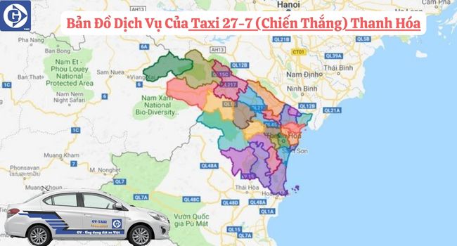 Taxi 27-7 (Taxi Chiến Thắng) Tải App GVTaxi