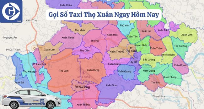 Số Taxi Thọ Xuân Tải App GVTaxi