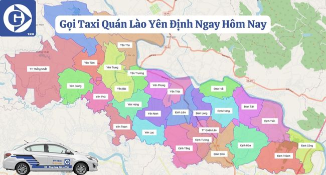 Taxi Quán Lào Yên Định Tải App GVTaxi