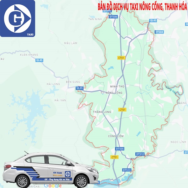 Taxi Nông Cống Thanh Hóa Tải App GV Taxi