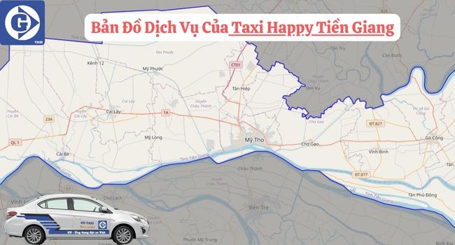 Taxi Happy Tiền Giang Tải App GVTaxi