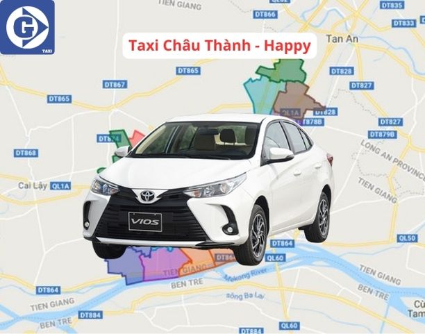 Taxi Châu Thành Tiền Giang Tải App GVTaxi