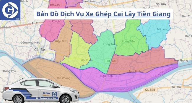 Xe Ghép Cai Lậy Tiền Giang Tải App GVTaxi