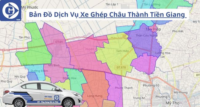 Xe Ghép Châu Thành Tiền Giang Tải App GVTaxi