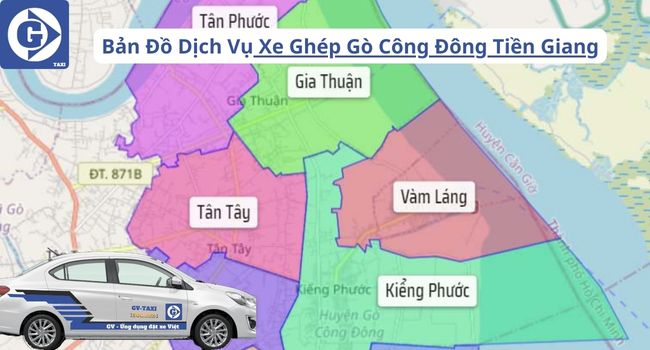 Xe Ghép Gò Công Đông Tiền Giang Tải App GVTaxi