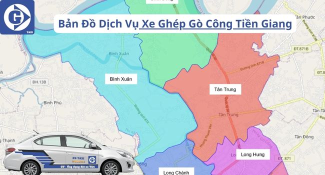 Xe Ghép Gò Công Tiền Giang Tải App GVTaxi