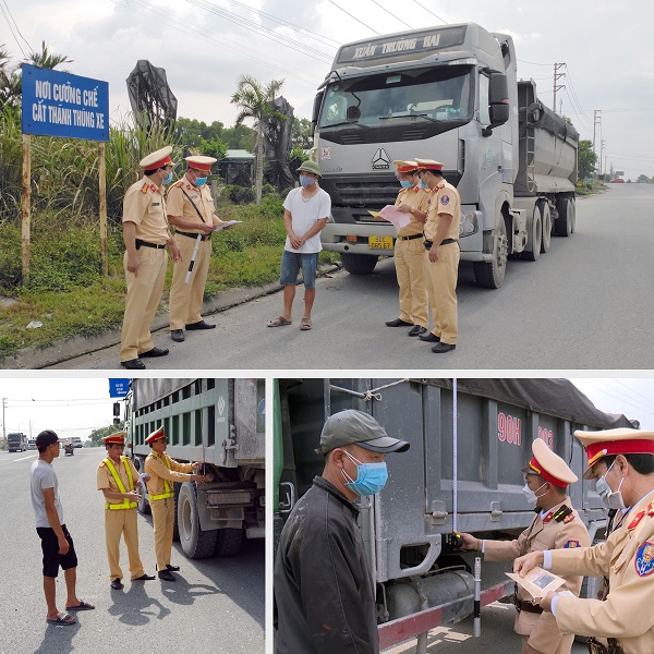 Giải Thể Trạm Kiểm Soát Tải Trọng Xe Lưu Động Tỉnh Hà Nam