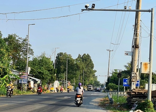 Camera Giám Sát Trên Tuyến Quốc Lộ 849