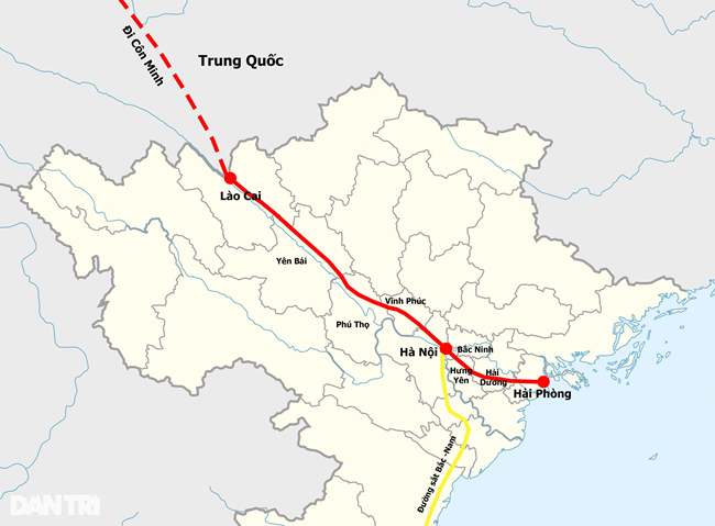 Dự Án Đường Sắt Lào Cai - Hà Nội - Hải Phòng