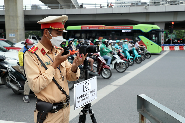 CSGT Đặt Camera Công Khai Tại 20 Điểm