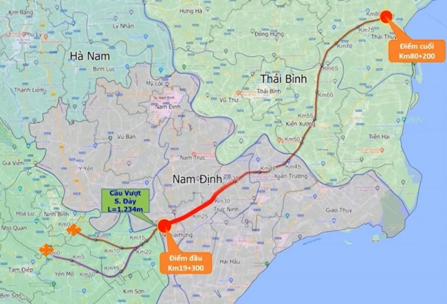 Cao Tốc Nam Định Thái Bình