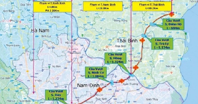 Cao Tốc Nam Định Thái Bình